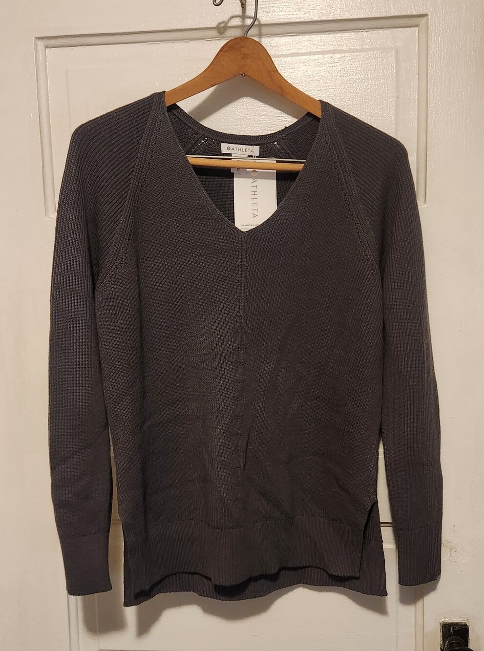 NWT Athleta V-Neck Sweater